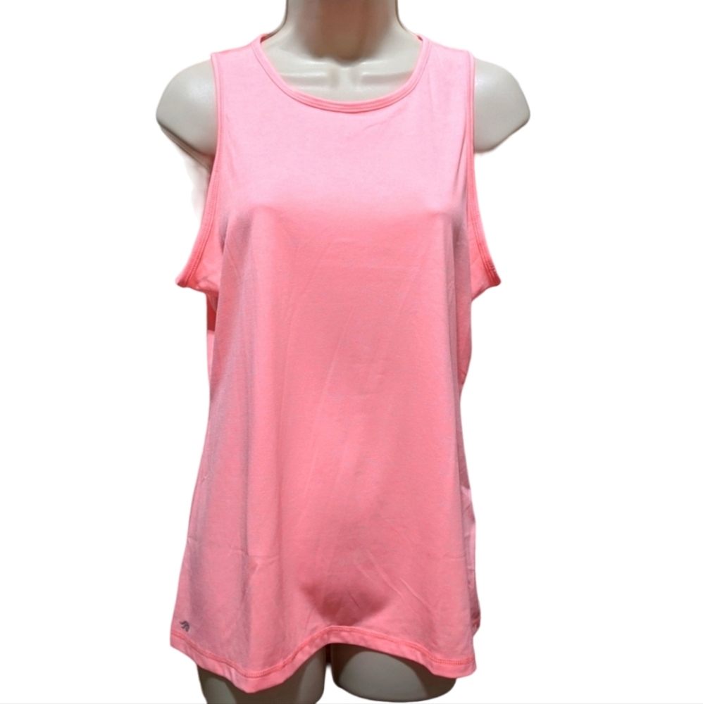 Women's Ideology Neon Orange Tank Top